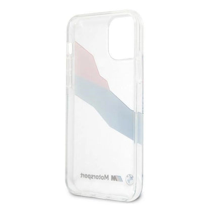 Etui BMW BMHCP12LSKTGT iPhone 12 Pro Max 6,7" transparent hardcase Motorsport Tricolor_6