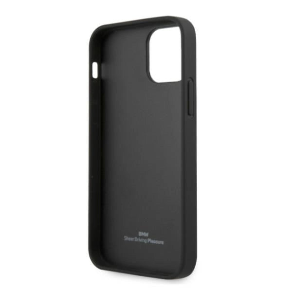 Etui BMW BMHCP12MRSCSK iPhone 12/12 Pro 6,1" czarny/black hardcase Leather Perforate Sides_6