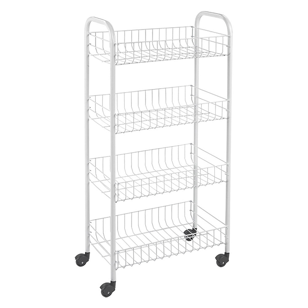 Carro multiÃºsos 4 prateleiras 41x23x84cm metaltex_0