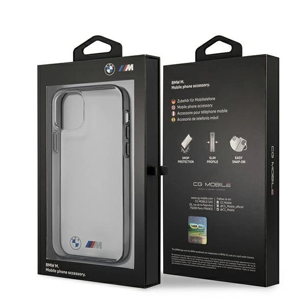 Etui BMW BMHCP12SMBTOK iPhone 12 mini 5,4" transparent hardcase Sandblast_7