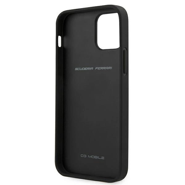 Ferrari FESAXHCP12LRE iPhone 12 Pro Max 6.7" red/red hardcase On Track Carbon Stripe_6