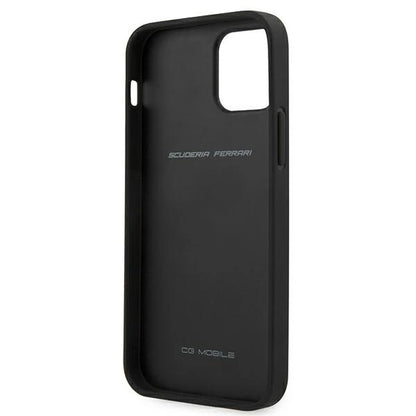 Ferrari FESAXHCP12LRE iPhone 12 Pro Max 6.7" red/red hardcase On Track Carbon Stripe_6