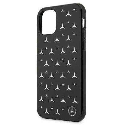 Mercedes MEHCN61ESPBK iPhone 11 6,1" / Xr czarny/black hardcase Silver Stars Pattern_2