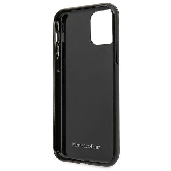 Mercedes MEHCN61ESPBK iPhone 11 6,1" / Xr czarny/black hardcase Silver Stars Pattern_3