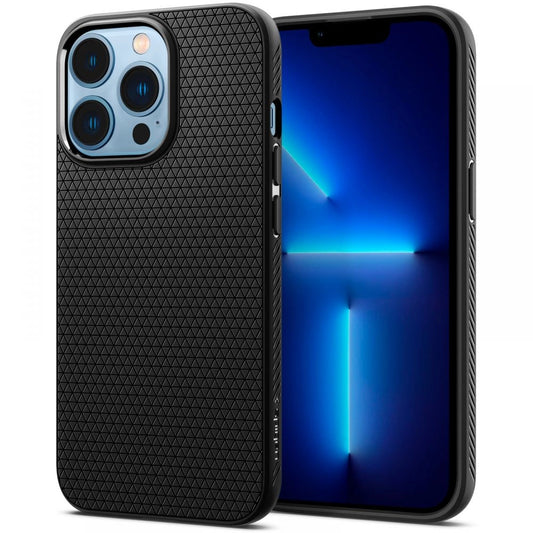 Spigen Liquid Air iPhone 13 Pro Case - Matte Black_0