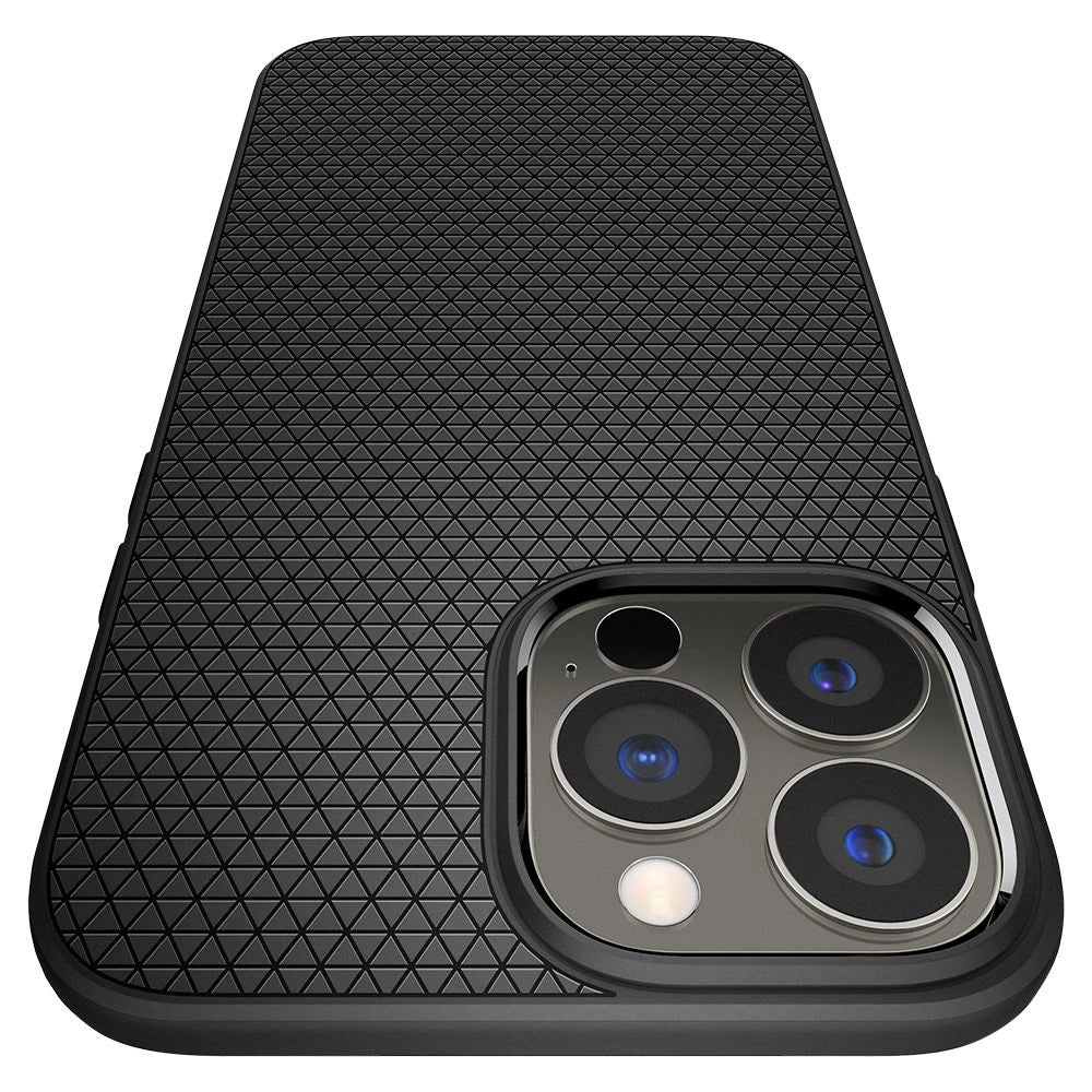 Spigen Liquid Air iPhone 13 Pro Case - Matte Black_30