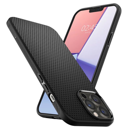 Spigen Liquid Air iPhone 13 Pro Case - Matte Black_31