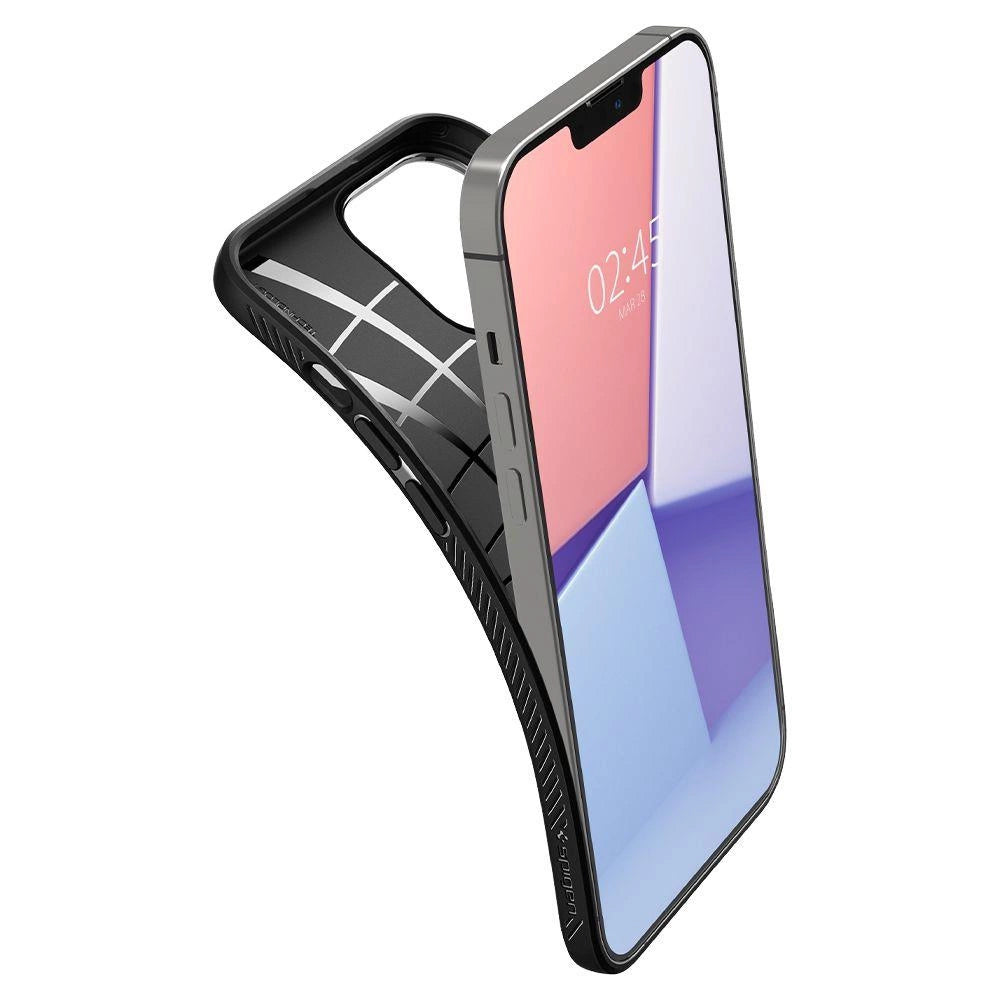 Spigen Liquid Air iPhone 13 Pro Case - Matte Black_7