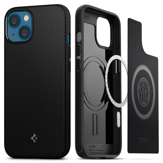 Spigen Mag Armor Case with MagSafe for iPhone 13 - Matte Black_0