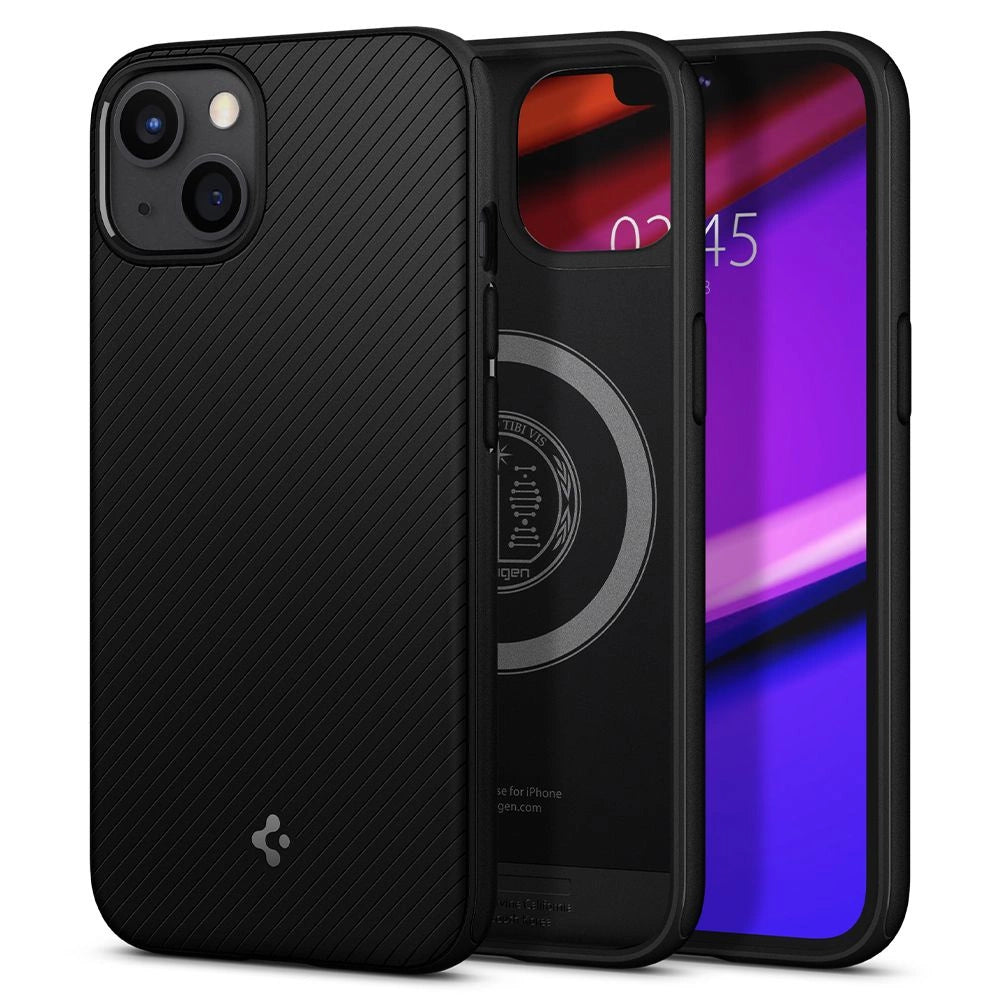 Spigen Mag Armor Case with MagSafe for iPhone 13 - Matte Black_8