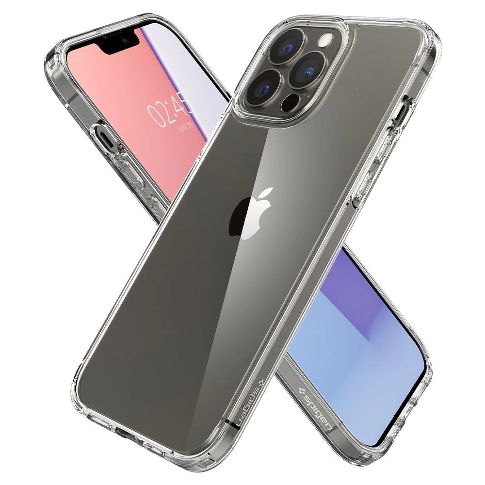 Spigen Ultra Hybrid iPhone 13 Pro Case - Clear_17