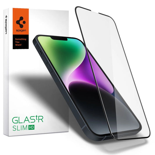 Spigen Glass FC Tempered Glass for iPhone 13 / 13 Pro / 14 - Black_0