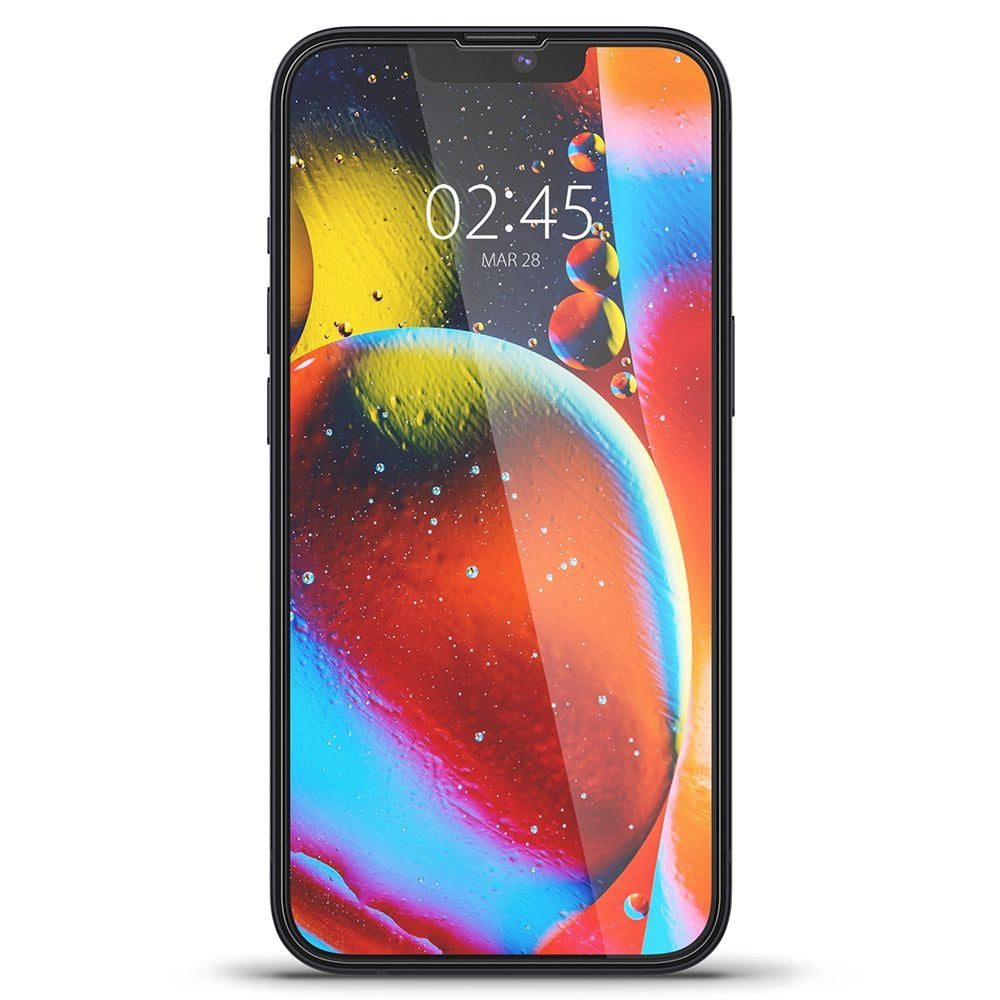 Spigen Glass FC Tempered Glass for iPhone 13 / 13 Pro / 14 - Black_1