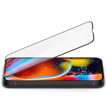 Spigen Glass FC Tempered Glass for iPhone 13 / 13 Pro / 14 - Black_2