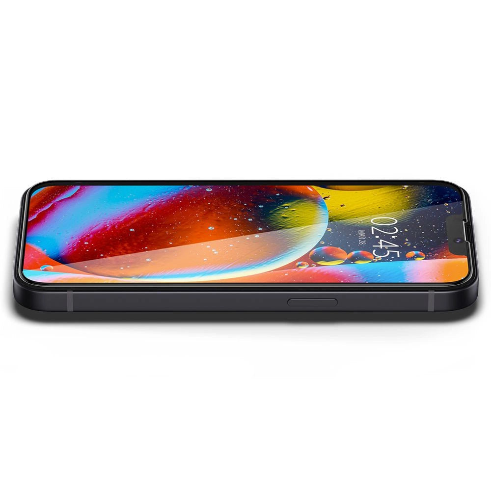 Spigen Glass FC Tempered Glass for iPhone 13 / 13 Pro / 14 - Black_3