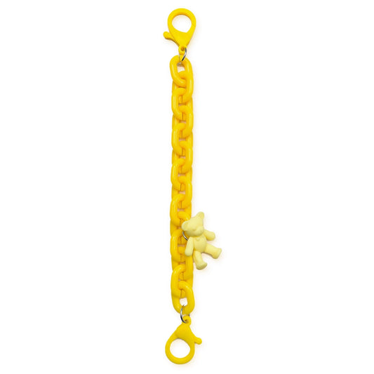 Color Chain (rope) colorful chain phone holder pendant for backpack wallet yellow_0