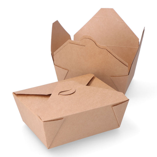 Caixa cartÃ£o biodegradÃ¡vel para comida 19,7x14x6,4cm (3 unid.)_0