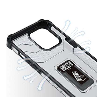 Crystal Ring Case Kickstand Tough Rugged Cover for iPhone 13 Pro Max black_3