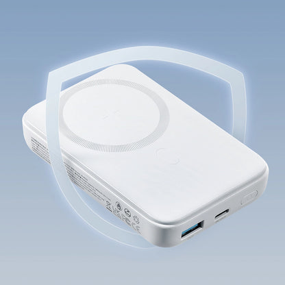 Powerbank Joyroom JR-W020 20W 10000mAh MagSafe + USB-A - USB-C cable 0.25m - white_12