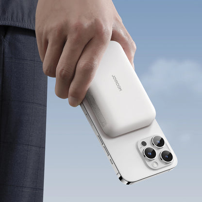 Powerbank Joyroom JR-W020 20W 10000mAh MagSafe + USB-A - USB-C cable 0.25m - white_14