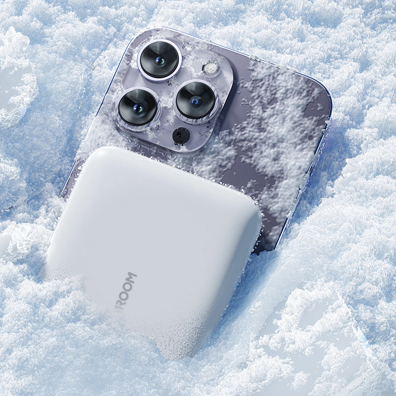 Powerbank Joyroom JR-W020 20W 10000mAh MagSafe + USB-A - USB-C cable 0.25m - white_10