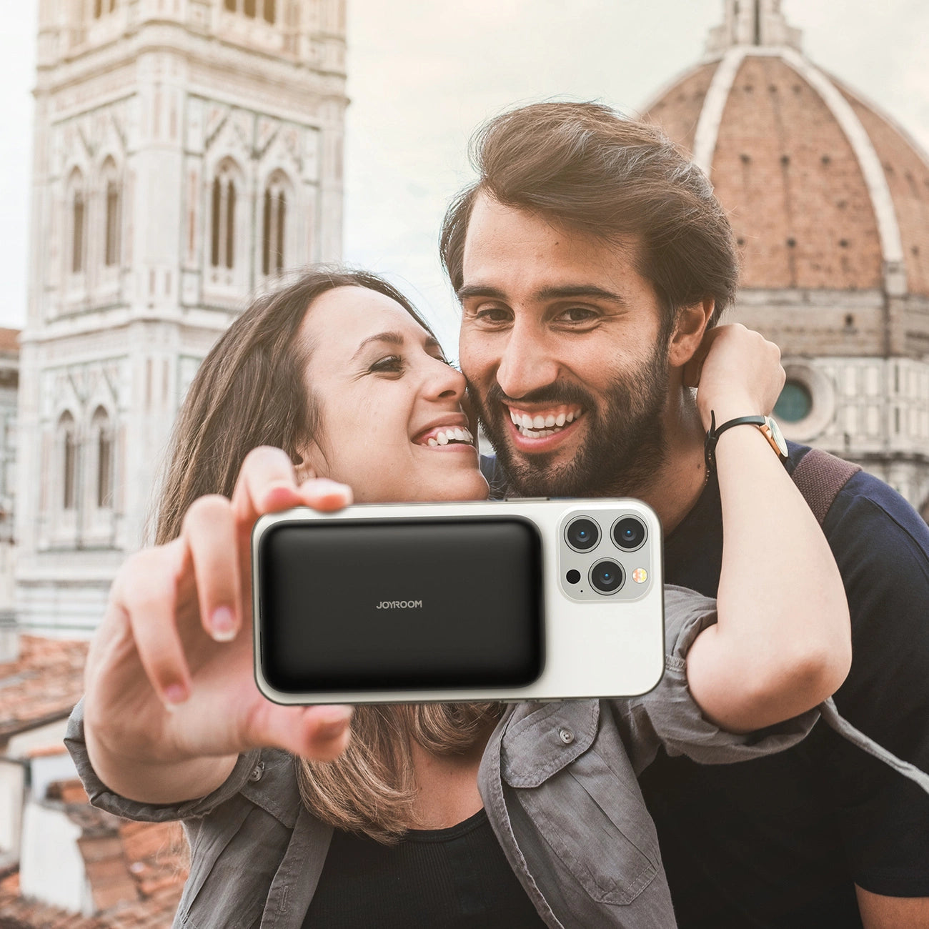 Powerbank Joyroom JR-W020 20W 10000mAh MagSafe + USB-A - USB-C cable 0.30m - black_6