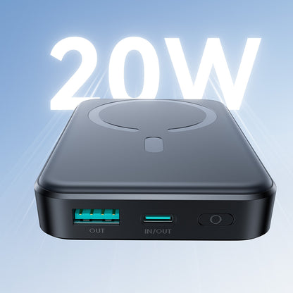 Joyroom JR-W020 20W 10000mAh MagSafe Power Bank + USB-C - USB-C 0.25m Cable - Black_9
