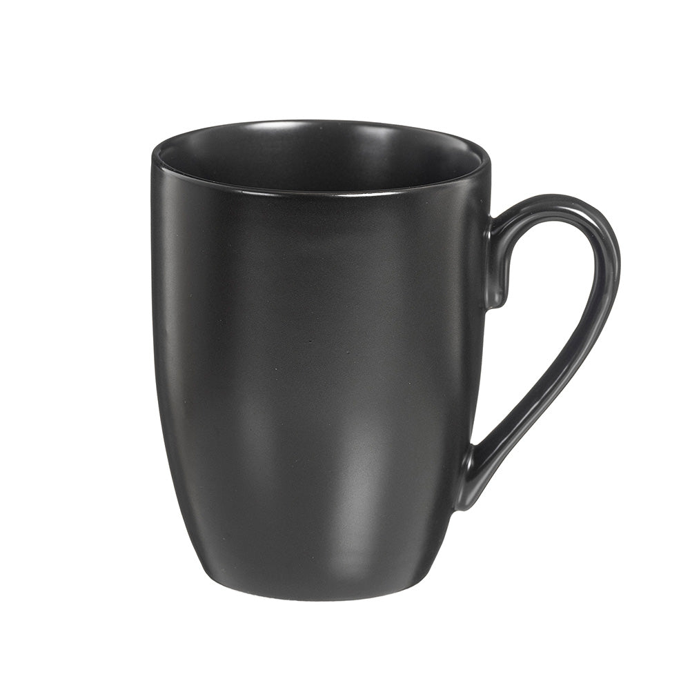 Pack 6 chÃ¡vena mug de porcelana yumei 350ml preto kozina_0
