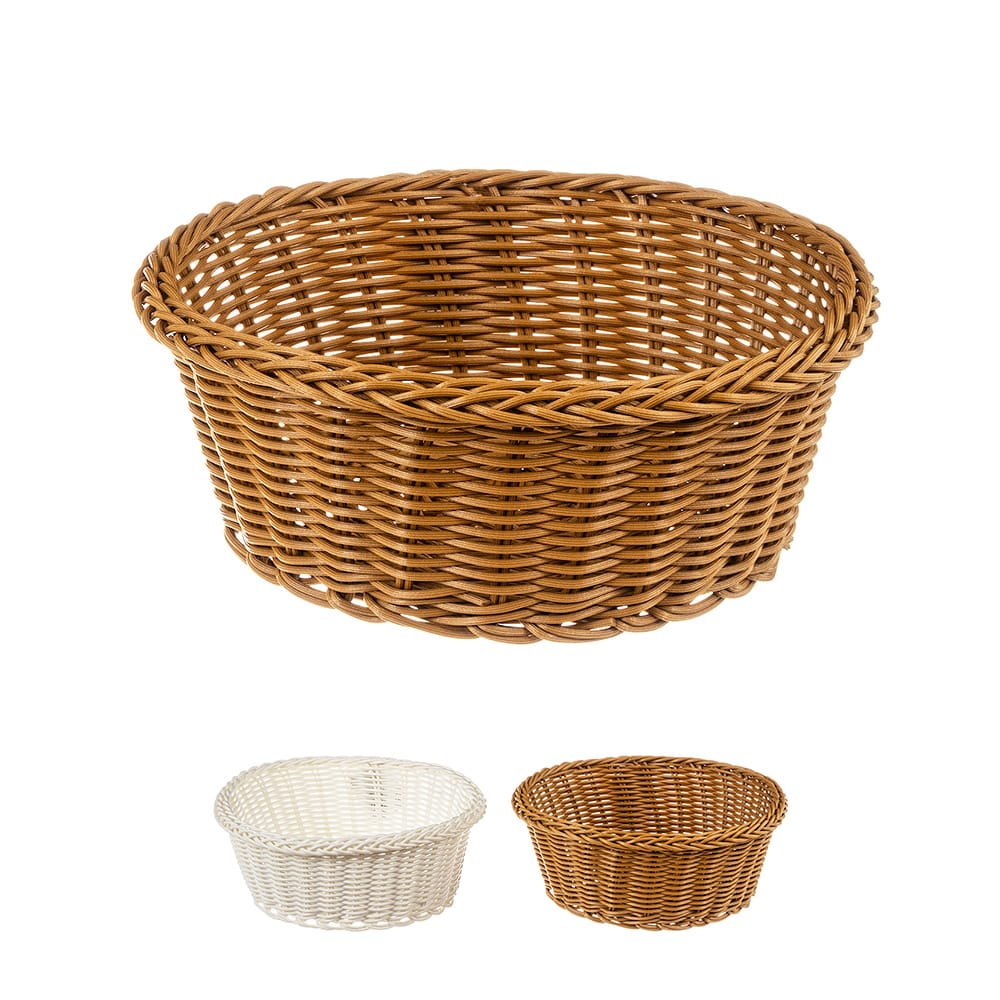 Cesto de pÃ£o redondo em cores variadas, Ã¸21,5 cm_0