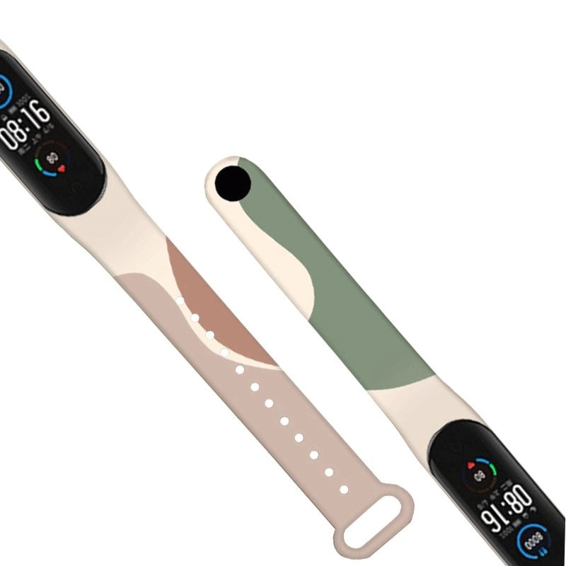 Strap Moro Wristband for Xiaomi Mi Band 4 / Mi Band 3 Silicone Strap Camo Watch Bracelet (4)_2