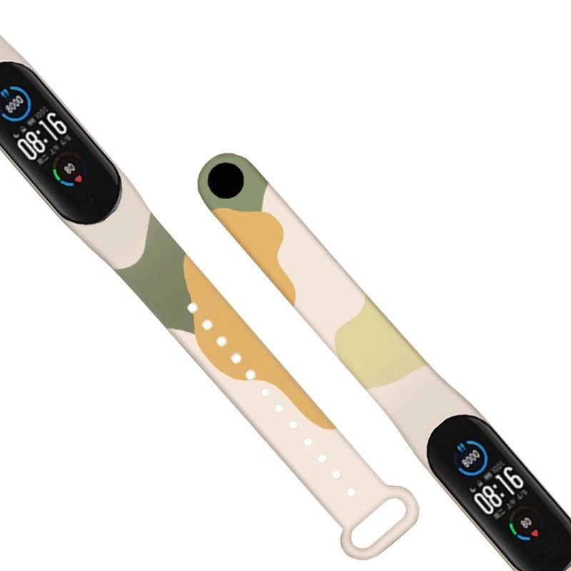 Strap Moro band for Xiaomi Mi Band 3 / 4 silicone strap watch bracelet pattern 10_2