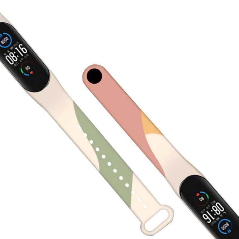 Strap Moro Wristband for Xiaomi Mi Band 6 / Mi Band 5 Silicone Strap Camo Watch Bracelet (5)_2