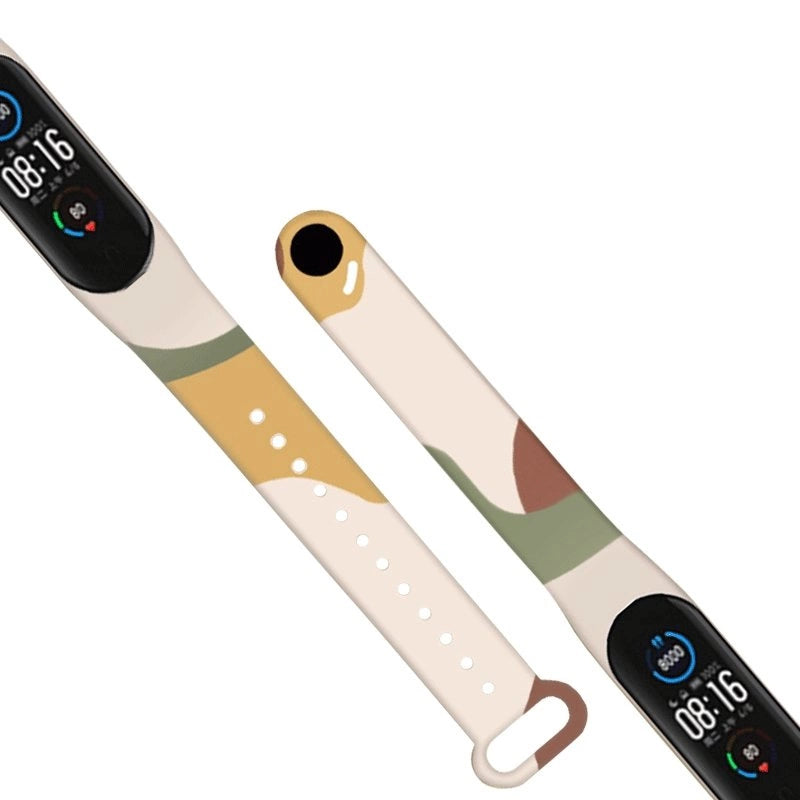 Strap Moro band for Xiaomi Mi Band 5 / 6 silicone strap watch bracelet pattern 7_2