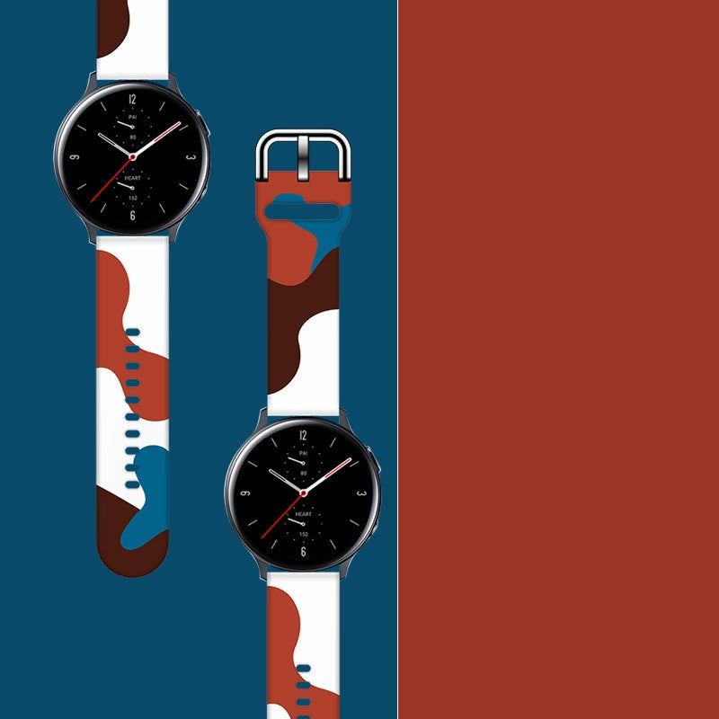 Strap Moro Band For Samsung Galaxy Watch 42mm Silicone Strap Camo Watch Bracelet (8)_2