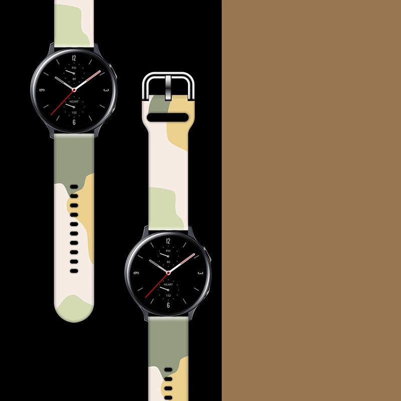 Strap Moro Band For Samsung Galaxy Watch 42mm Silicone Strap Camo Watch Bracelet (14)_2