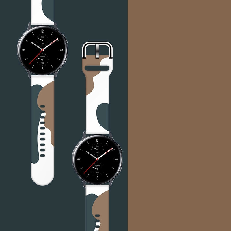 Strap Moro Band For Samsung Galaxy Watch 46mm Silicone Strap Watch Bracelet Pattern 1_2
