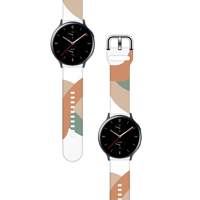 Strap Moro Band For Samsung Galaxy Watch 46mm Silicone Strap Watch Bracelet Pattern 3_1