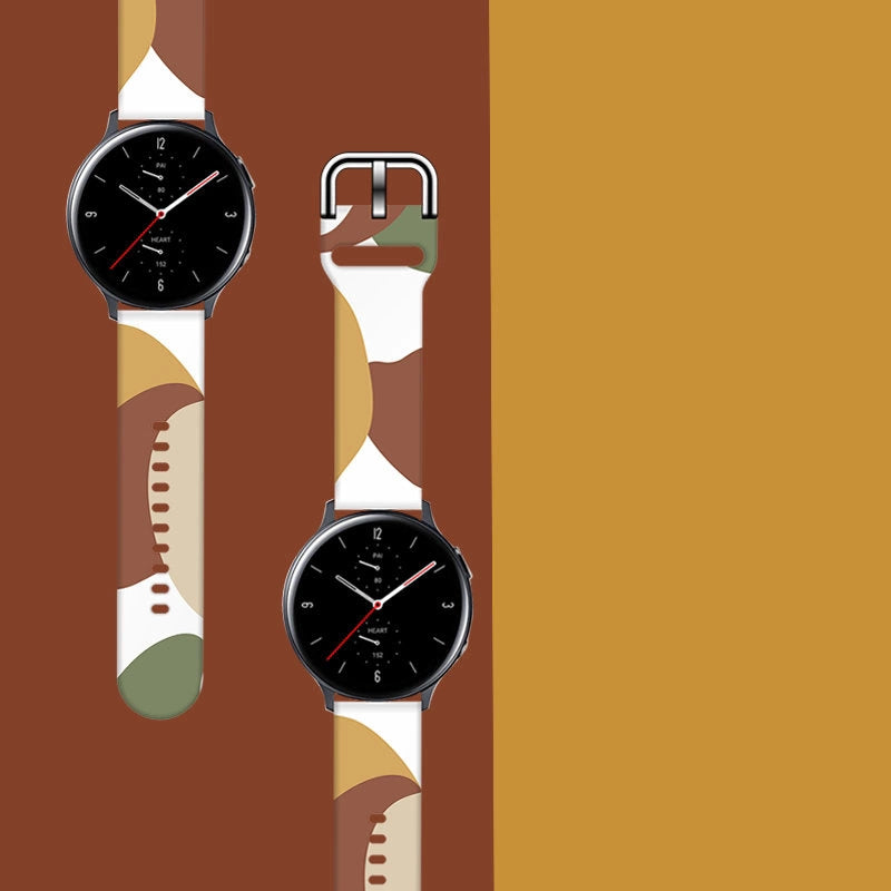 Strap Moro Band For Samsung Galaxy Watch 46mm Silicone Strap Watch Bracelet Pattern 4_2