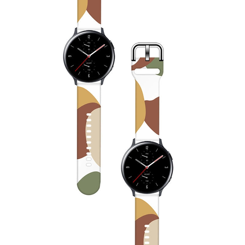 Strap Moro Band For Samsung Galaxy Watch 46mm Silicone Strap Watch Bracelet Pattern 4_1