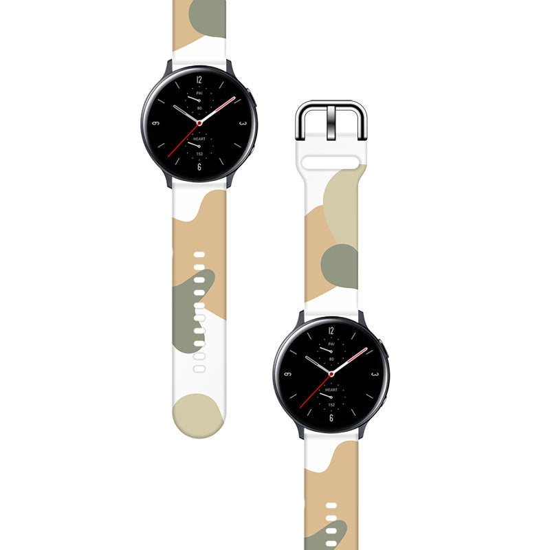 Strap Moro Band For Samsung Galaxy Watch 46mm Silicone Strap Watch Bracelet Pattern 6_1