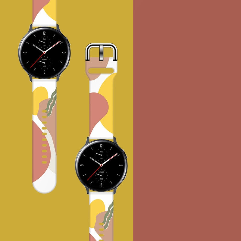 Strap Moro Band For Samsung Galaxy Watch 46mm Silicone Strap Watch Bracelet Pattern 7_2