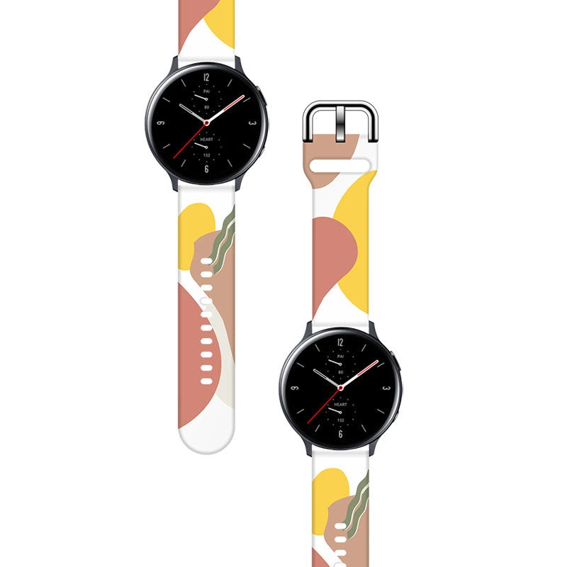 Strap Moro Band For Samsung Galaxy Watch 46mm Silicone Strap Watch Bracelet Pattern 7_1