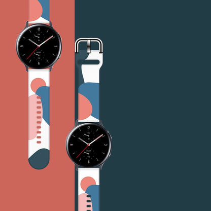 Strap Moro Band For Samsung Galaxy Watch 46mm Silicone Strap Watch Bracelet Pattern 10_2