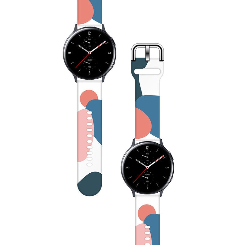 Strap Moro Band For Samsung Galaxy Watch 46mm Silicone Strap Watch Bracelet Pattern 10_1