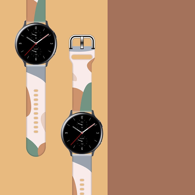 Strap Moro Band For Samsung Galaxy Watch 46mm Silicone Strap Watch Bracelet Pattern 11_2