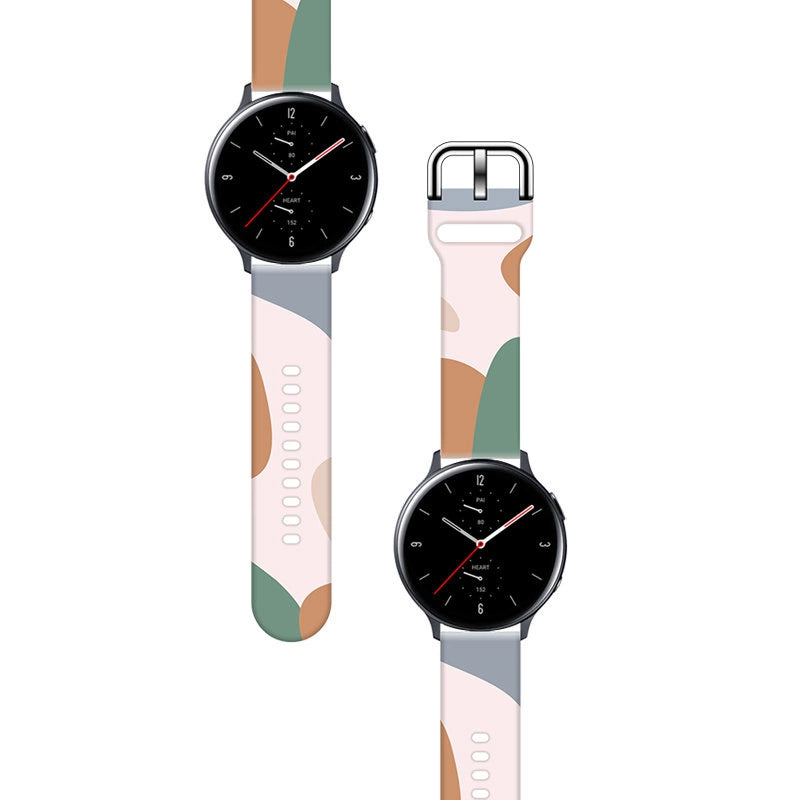 Strap Moro Band For Samsung Galaxy Watch 46mm Silicone Strap Watch Bracelet Pattern 11_1