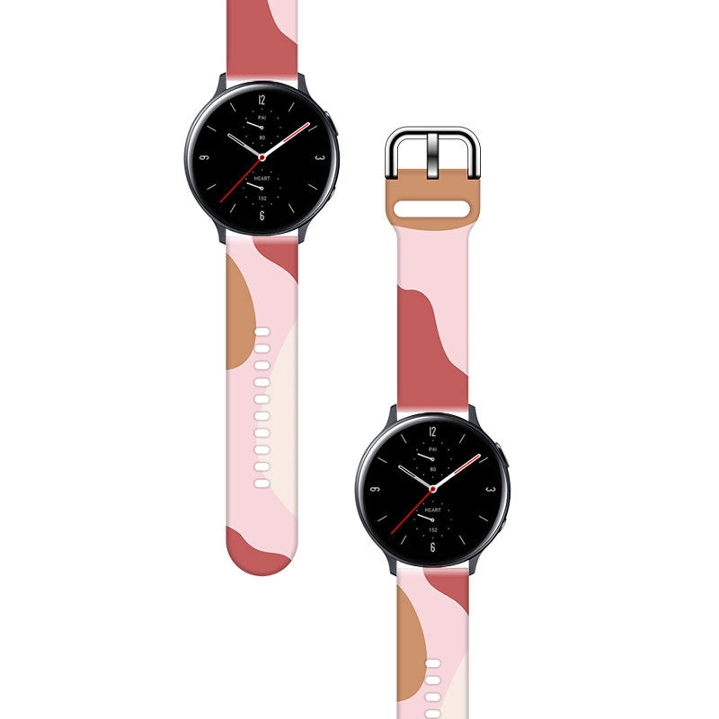 Strap Moro Band For Samsung Galaxy Watch 46mm Silicone Strap Watch Bracelet Pattern 12_1