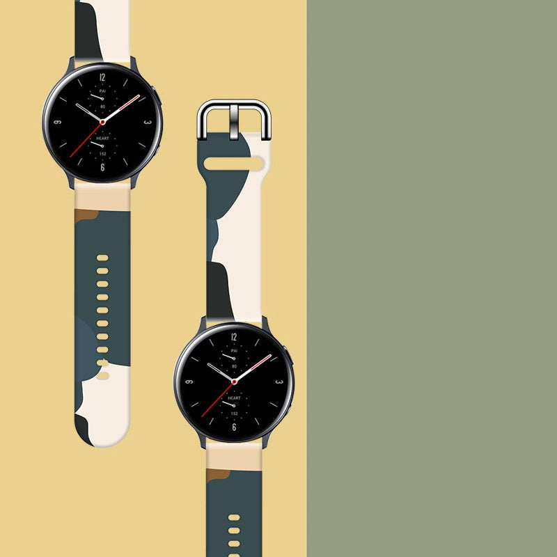 Strap Moro Band For Samsung Galaxy Watch 46mm Silicone Strap Watch Bracelet Pattern 13_2