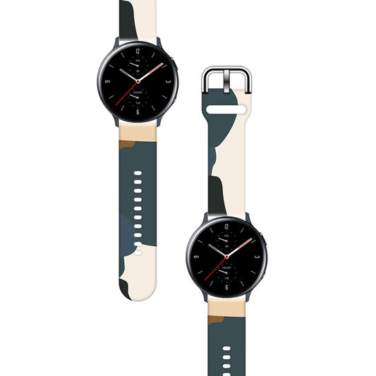 Strap Moro Band For Samsung Galaxy Watch 46mm Silicone Strap Watch Bracelet Pattern 13_1