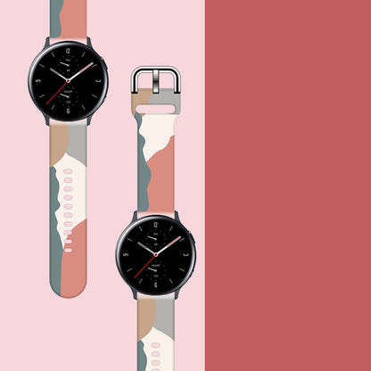 Strap Moro for Samsung Galaxy Watch 45 / 46 / 47 mm silicone bracelet watch band - pattern 15_2